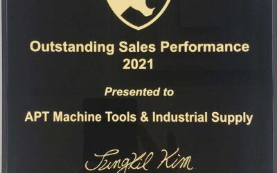 APT Recognized for Outstanding Sales Performance in 2021 by DN Solutions